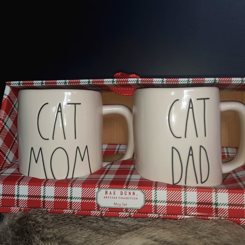 Rae Dunn Mug Set NEW IN THE BOX